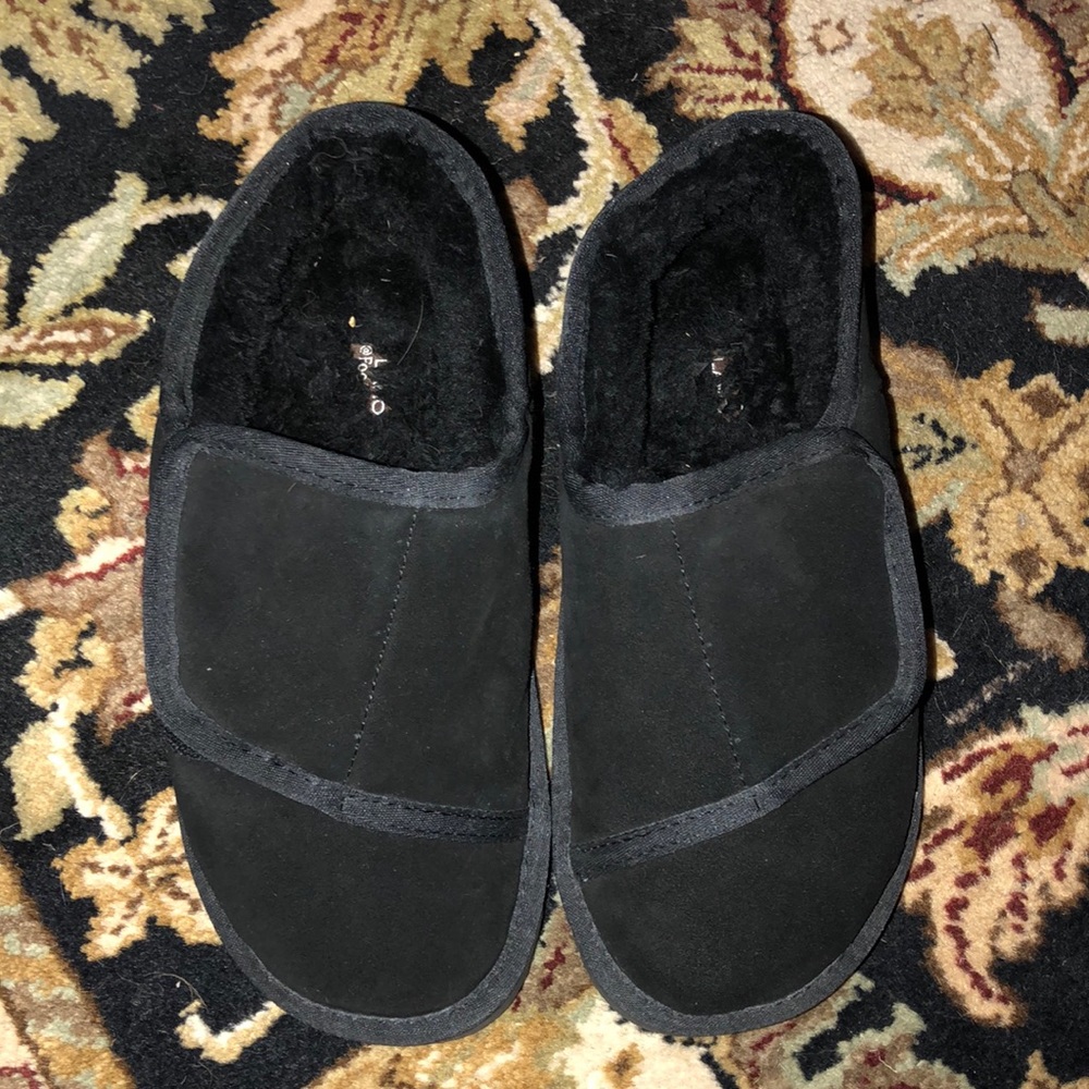 Lamo toe wrapped bootie black large 7.5-8.5 usa